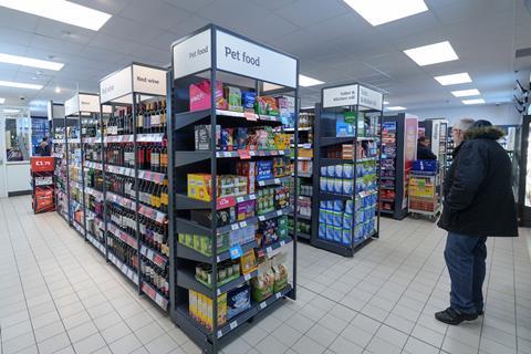 sainsburys local convenience aisle shopper